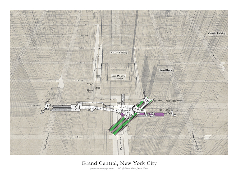 Poster #42-GC-X — Project Subway NYC